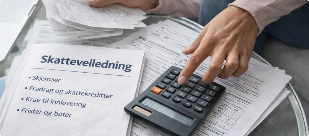 skatteinnlevering for sma bedrifter