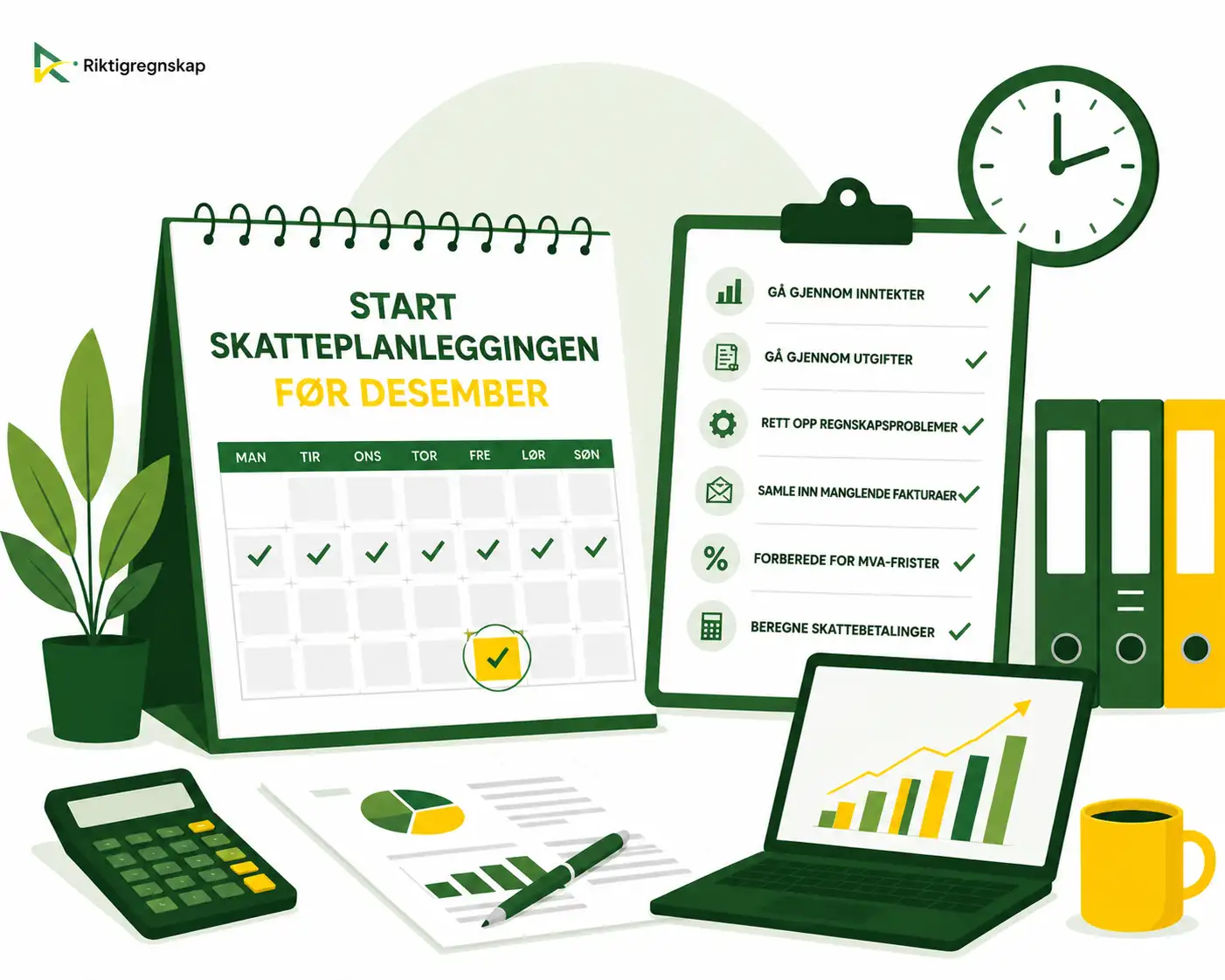 Start skatteplanleggin en før desember