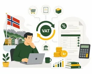 Hvordan fungerer et momsregnskap ?
